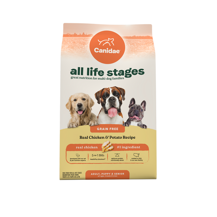 Canidae All Life Stages Dry Dog Food Real Chicken & Potato Recipe
