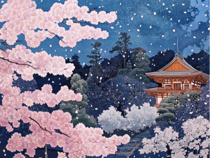 Cherry Blossom Rain in Kyoto