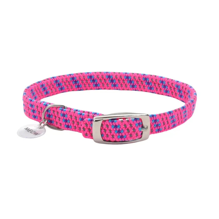 Coastal Pet Products ElastaCat Reflective Safety Stretch Collar with Reflective Charm