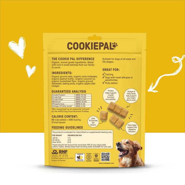 Cookie Pal Peanut Butter Biscuits Dog Treats