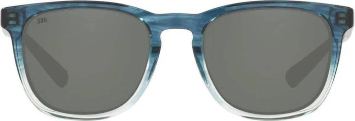Costa Sullivan - Shiny Deep Teal Fade - Gray Silver Mirror 580G - NORTH RIVER OUTDOORS