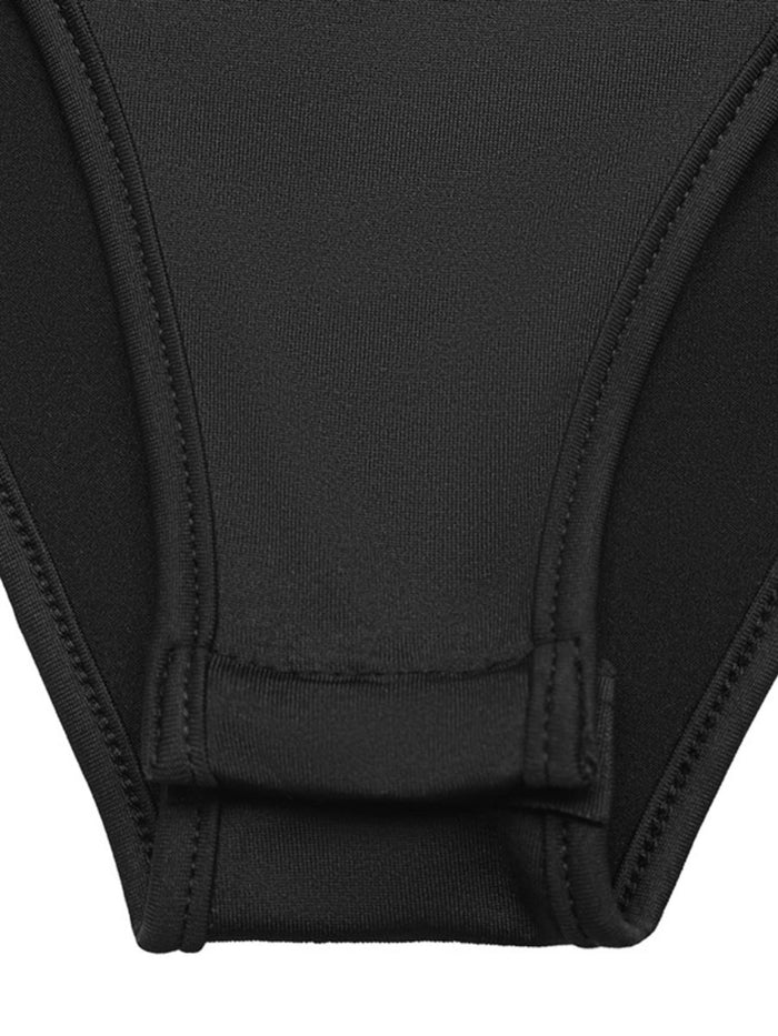 Cowl Neck Sleeveless Bodysuit | Draped Neckline Stretch Fit - The PM Edit