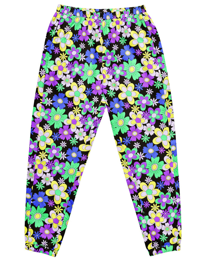 Crazy Daisy Track Pants, Track Pants, - One Stop Rave