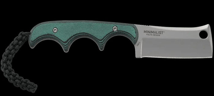 CRKT Folts Minimalist Cleaver Neck Knife (2.13" Bead Blast) 2383 - NORTH RIVER OUTDOORS