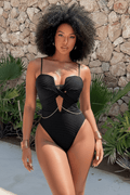 Crossover Cutout One-Piece Swimsuit | Backless Monokini - The PM Edit