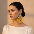 Crystal Bloom Gold Yellow