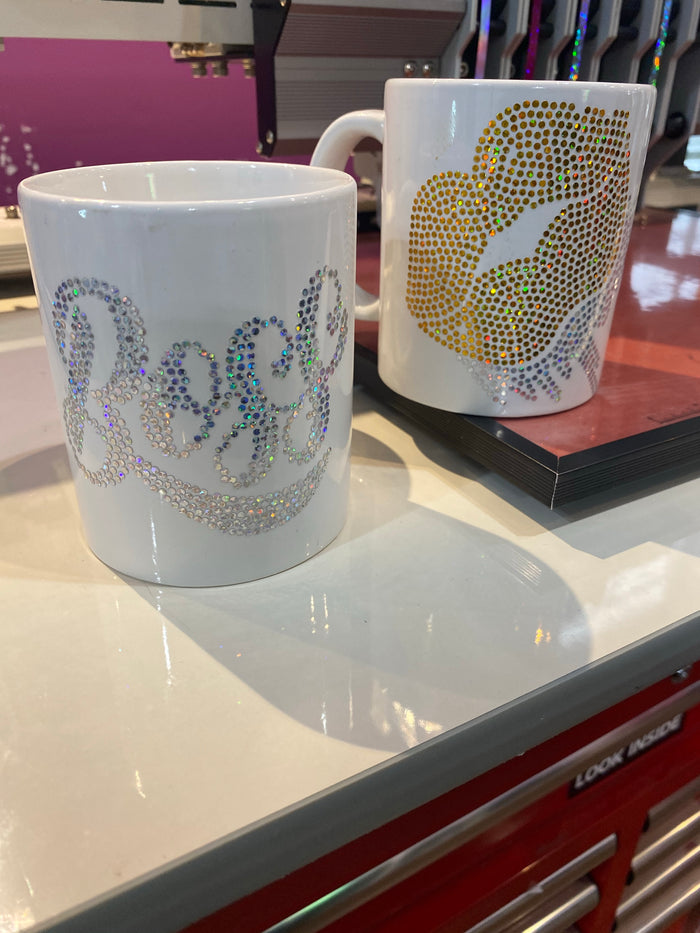 CUSTOMIZED MUG BLING TRANSFERS