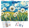 Dandelions Dancing in the Spring Breeze