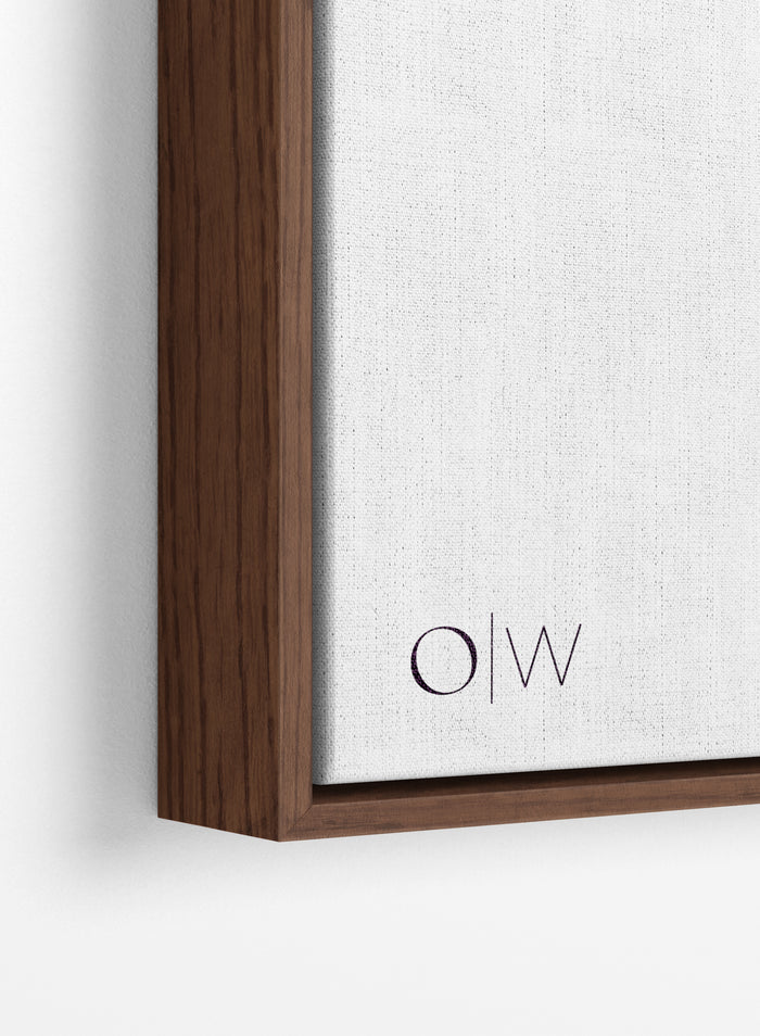 Dark Oak Floating Canvas Frame, 19¾x27½ in | 50x70 cm