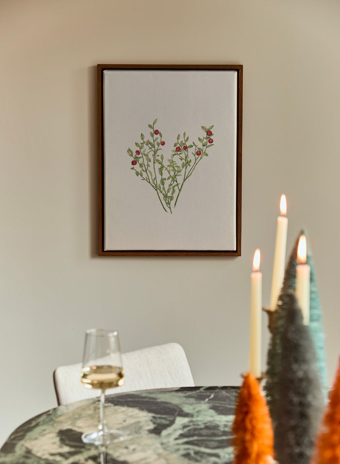 Dark Oak Floating Canvas Frame, 19¾x27½ in | 50x70 cm