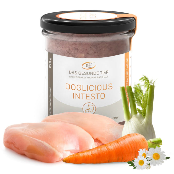 Das Gesunde Tier Doglicious Intesto - Hühnchen mit Karotte, Kamille & Fenchel