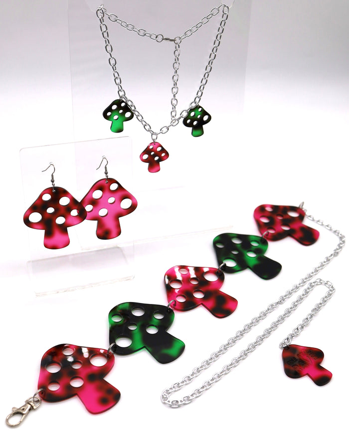 Death Cap Choker Necklace, Choker, - One Stop Rave