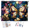 Delicate Composition Featuring Butterflies