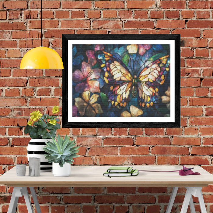 Delicate Composition Featuring Butterflies
