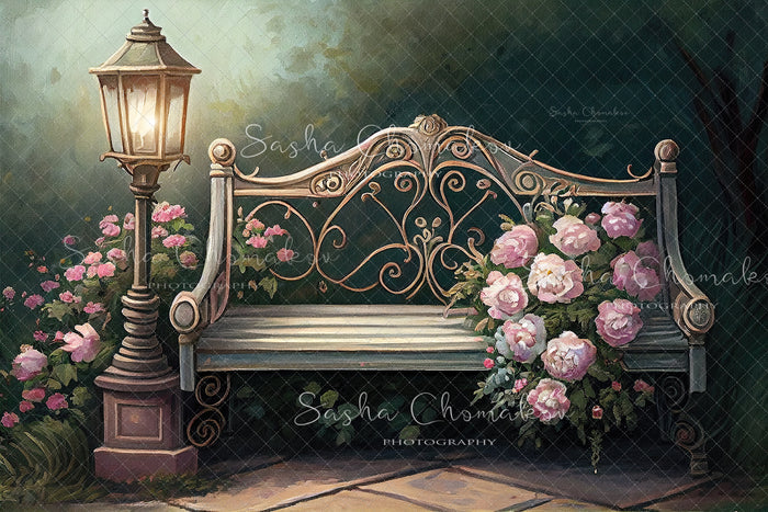 Digital  Backdrop Ai generated  and hand painting