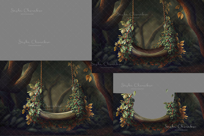 Digital  Backdrop Ai generated  and hand painting