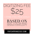 DIGITIZING FEE