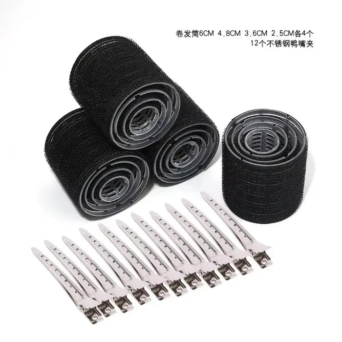 DIY Hair Curling Rollers Set | Multi-Size Plastic Curl & Bang Styling Tool - The PM Edit