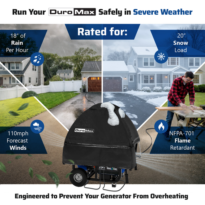 DuroMax DMX-GTX Portable Generator Running Cover