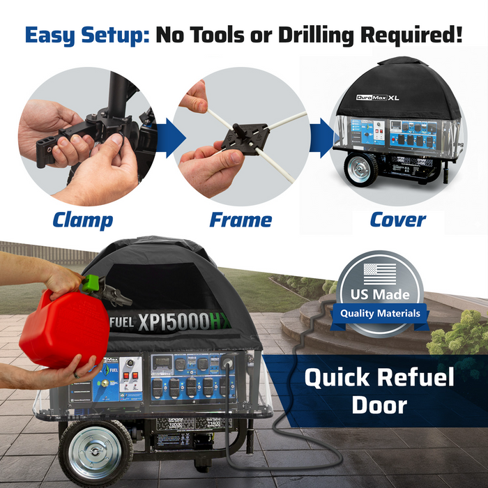 DuroMax DMX-GTX-XL XL Portable Generator Running Cover