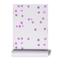 High quality White ground dominoes Pop Pink eco-friendly wallpaper by Kerri Rosenthal - designer wall paper