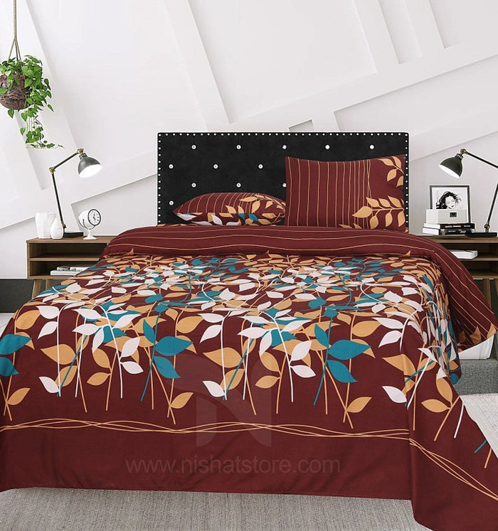 Double Bed Sheet Design NC-C 3641 - Nishat Creative Store