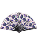 Down the Rabbit Hole Hand Fan, Festival Fans 13.5", - One Stop Rave