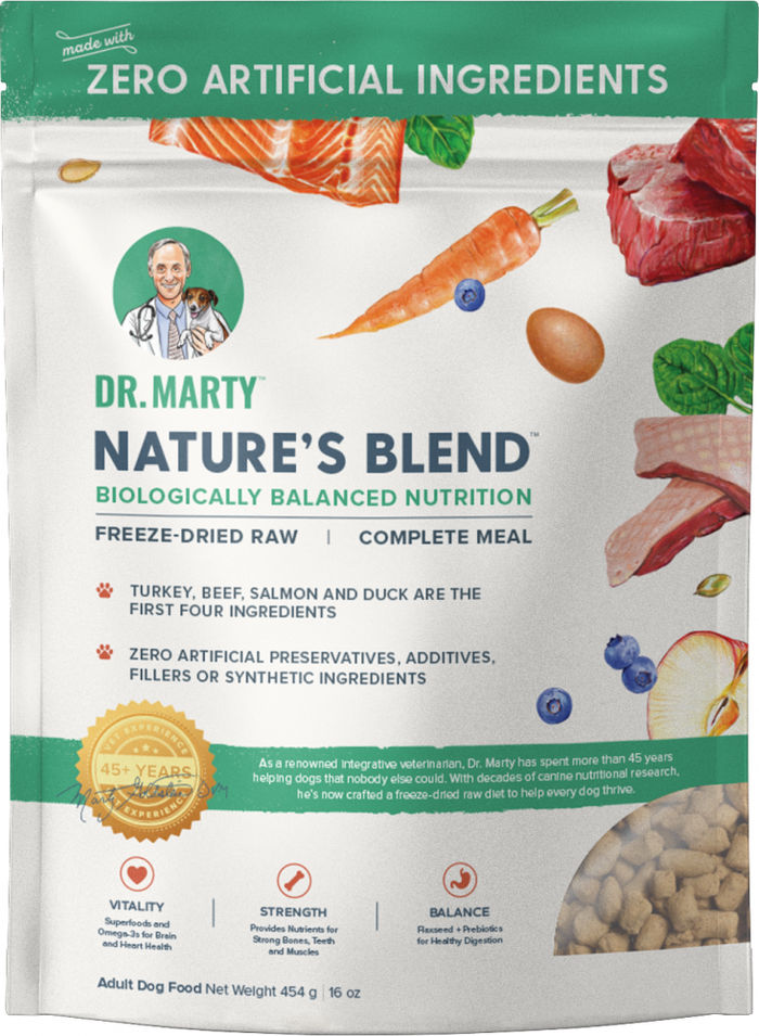 Dr. Marty Nature's Blend Freeze Dried Raw Dog Food