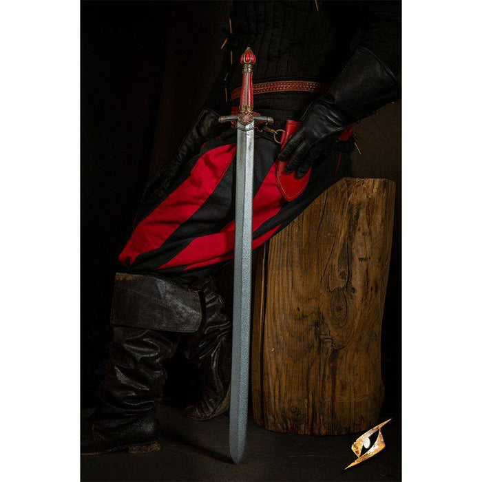 Duelist LARP Sword – Red – 39.5In/100cm-GoblinSmith