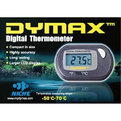 DYMAX DIGITAL THERMOMETER - FISH HUT AQUA AND PET SUPPLIES - #location#