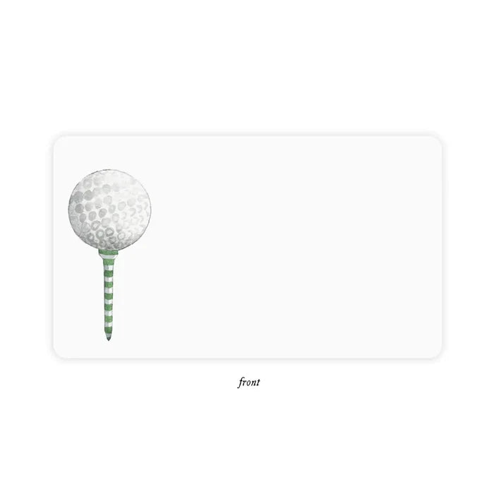 E Frances Little Notes -Golf Tee