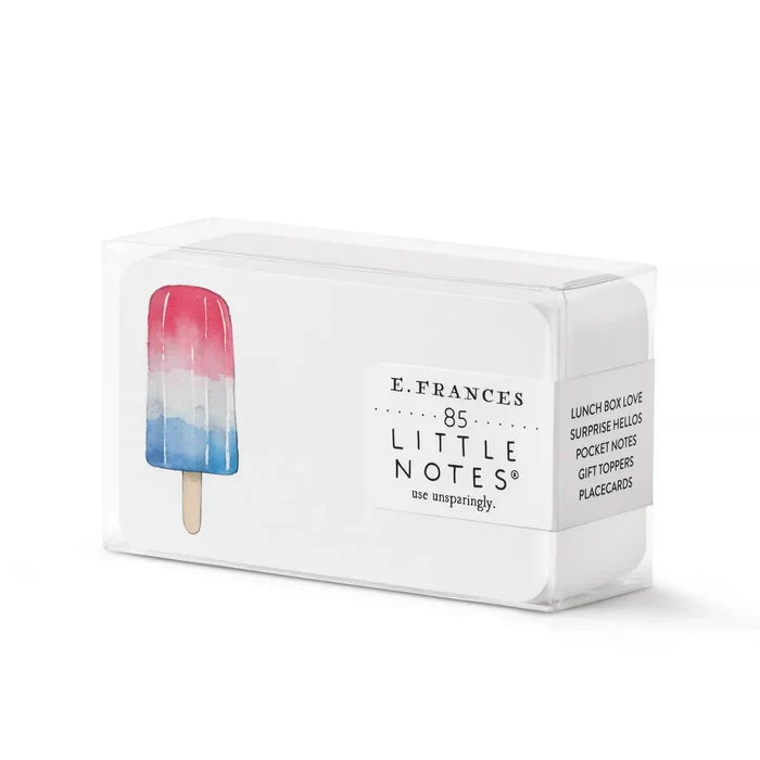 E Frances Little Notes -Patriotic Popsicle