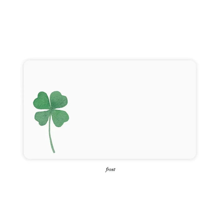 E Frances Little Notes -Shamrock