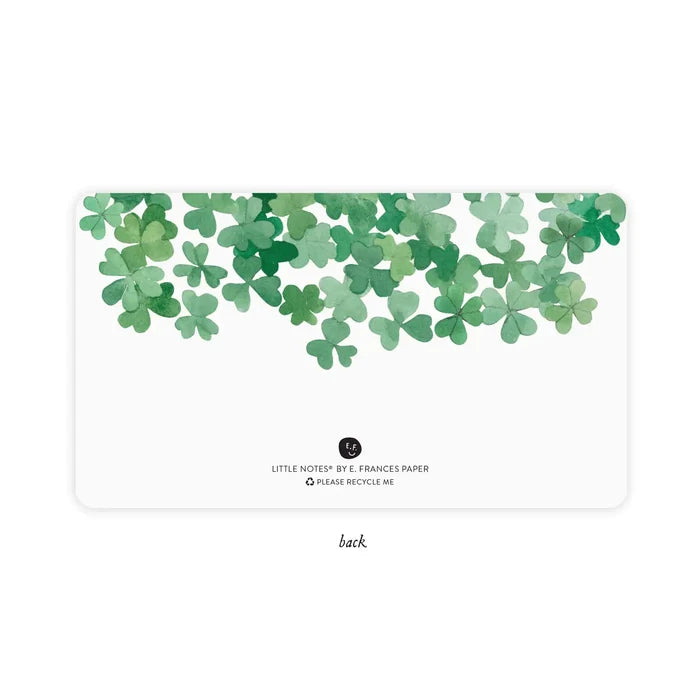 E Frances Little Notes -Shamrock