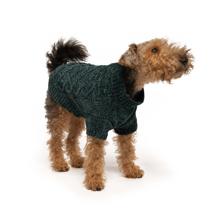 fabdog® Emerald Chenille Sweater Apparel