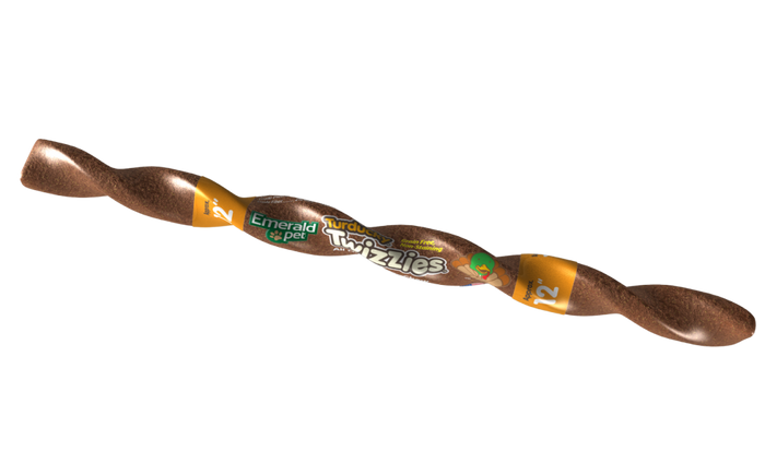 Emerald Pet Turducky Twizzies Natural Dog Chew