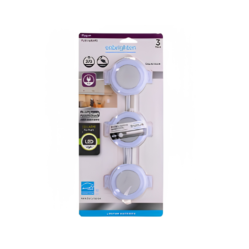 ENBRIGHTEN 3PK WARM WHITE PLUG IN PUCK