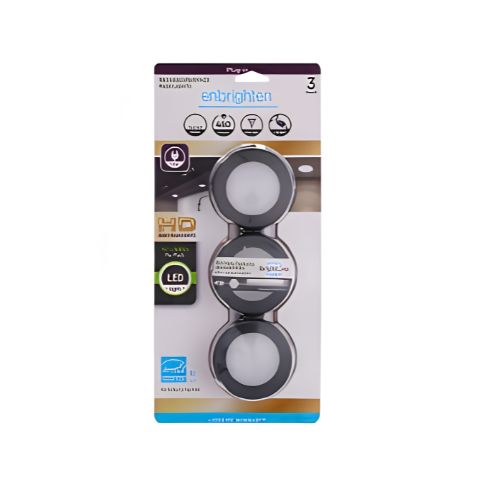 ENBRIGHTEN 3PK WARM WHITE PLUG IN PUCK
