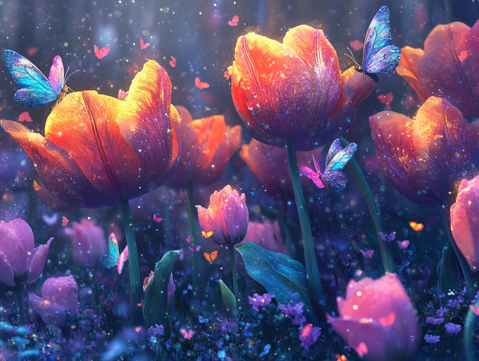 Enchanted Fairy Flower Grove