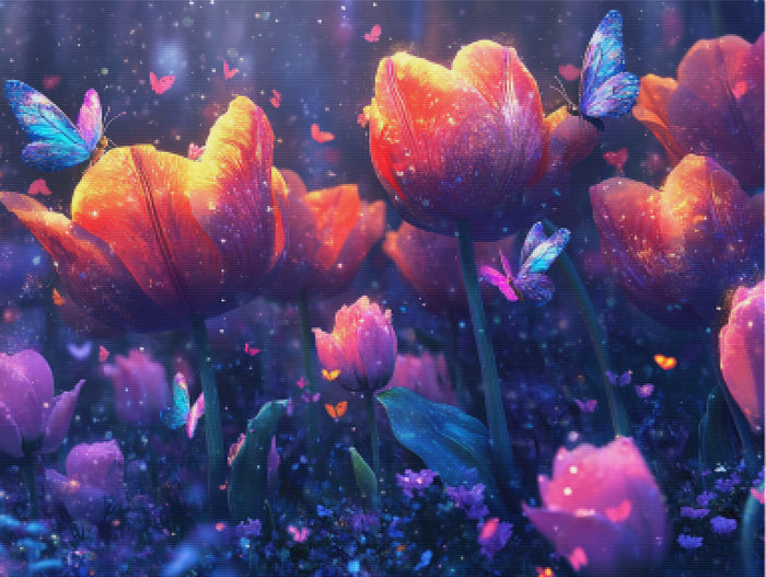 Enchanted Fairy Flower Grove