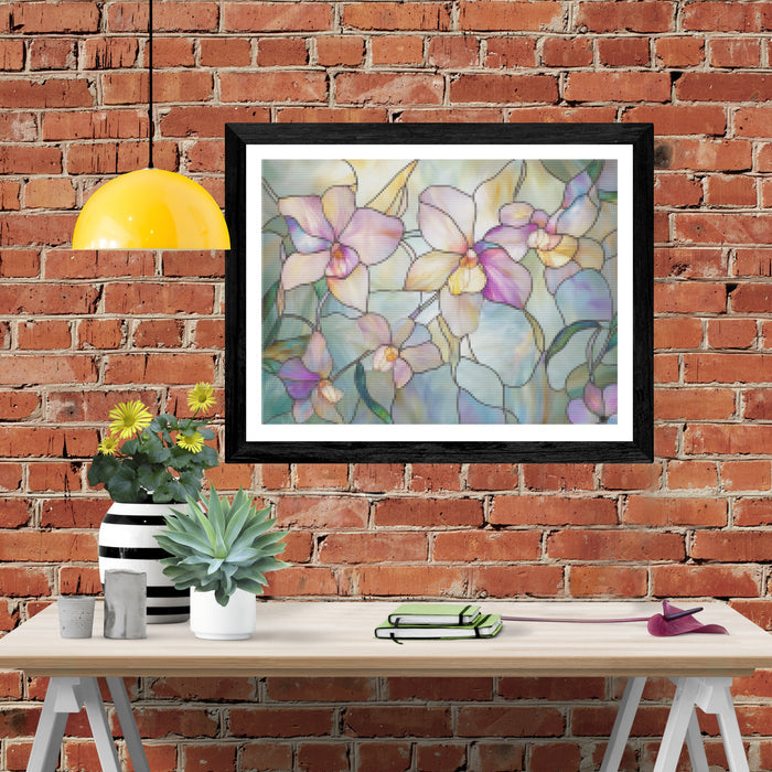 Ethereal Butterfly Orchid Window