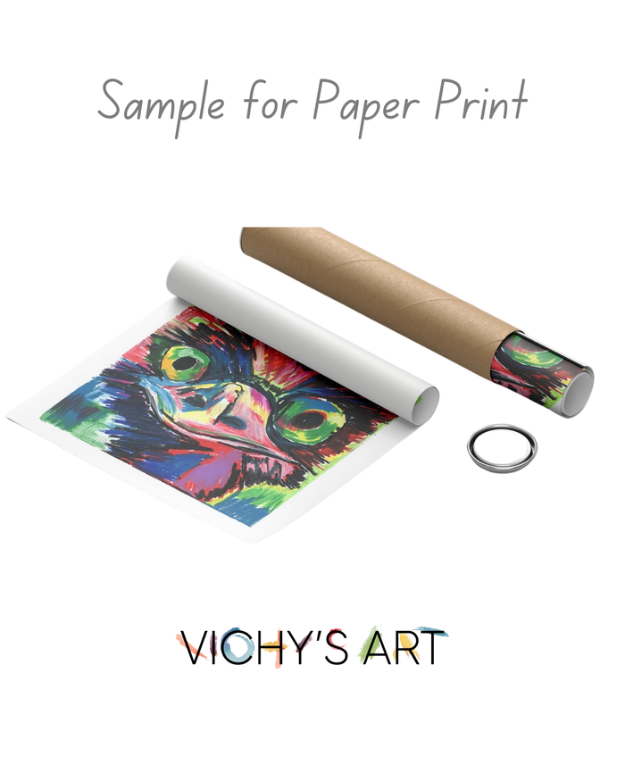 Purple Wings - Art Prints - Vichy's Art
