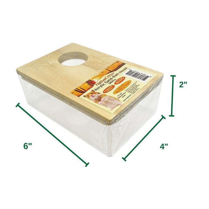 Exotic Nutrition NativeCritter Acrylic Sand Bath
