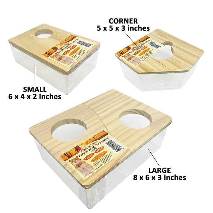 Exotic Nutrition NativeCritter Acrylic Sand Bath