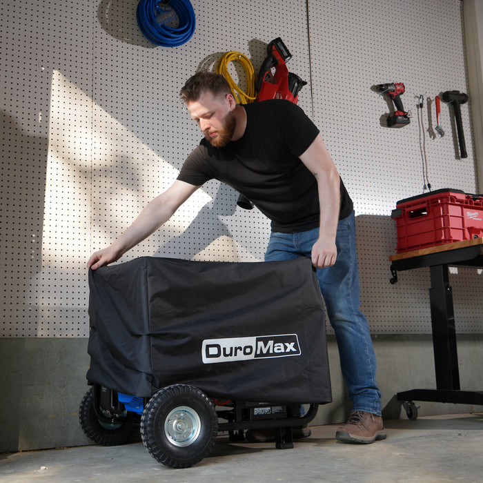 DuroMax Extra Large Weather Resistant Portable Generator Dust Guard Cover