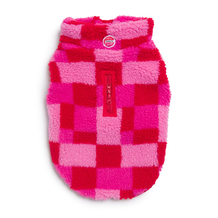 fabdog® 8" Fab Ski Pink Sherpa Vest Apparel