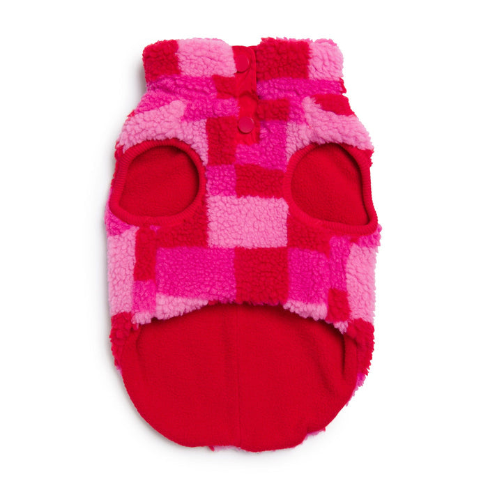 fabdog® Fab Ski Pink Sherpa Vest Apparel