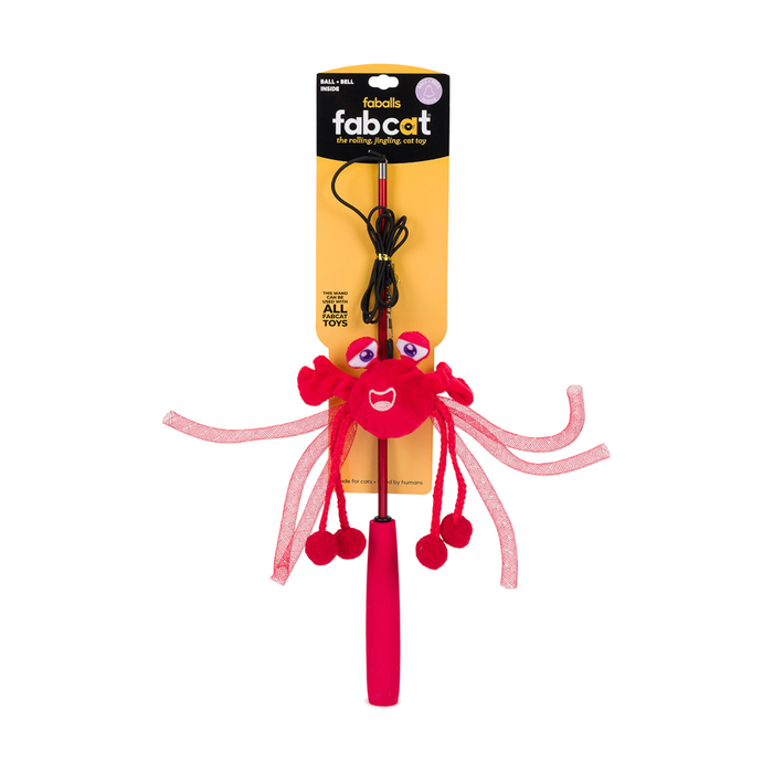 fabdog® Faball Crab Cat Teaser Cat Toys