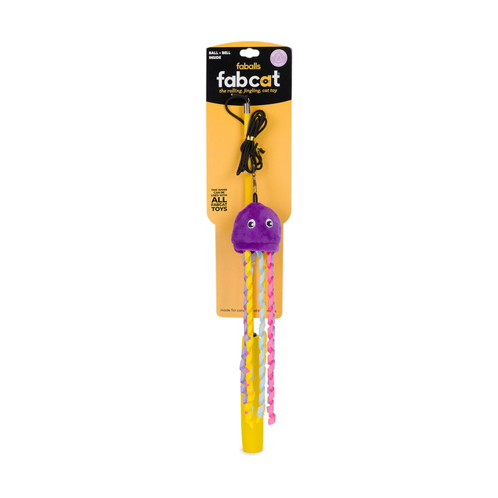 fabdog® Faball Jellyfish Teaser Cat Toys