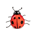 fabdog® Faball Ladybug Dog Toys